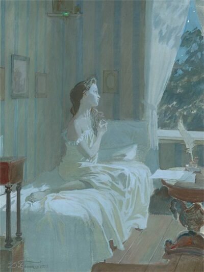 Татьяна пишет письмо Онегину