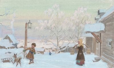 Зимой в усадьбе