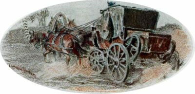 Евгений Онегин в карете