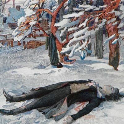 Убитый на дуэли Ленский