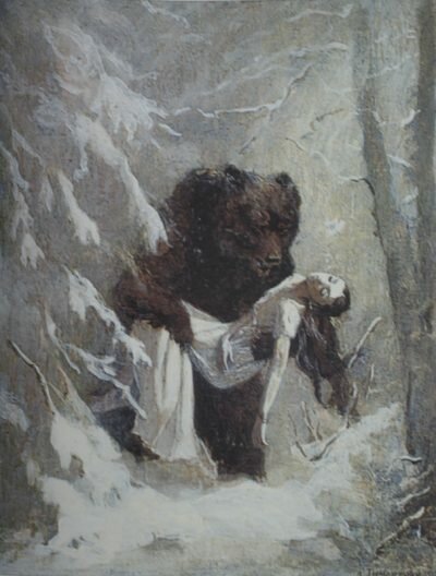 Она бесчувственно покорна…